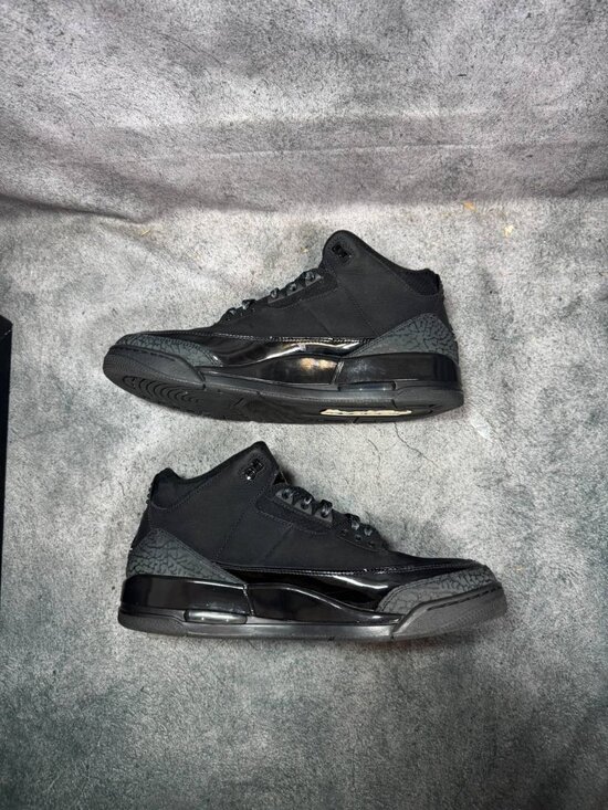 Size 11.5 | Jordan 3 Black Cat With Box | Pre-Owned main image 7